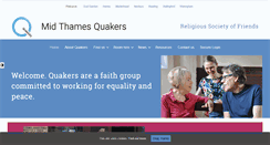 Desktop Screenshot of midthamesquakers.org.uk